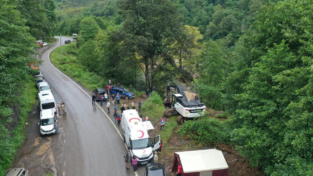 Giresun'da selde kaybolan kişinin bedeni Trabzon'da bulundu