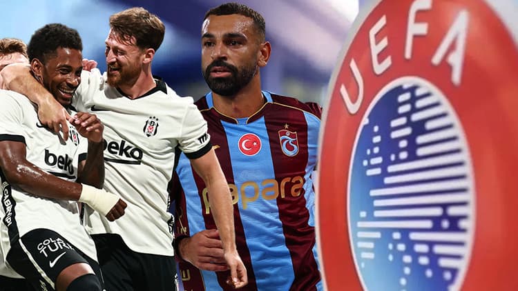Beşiktaş'ın galibiyeti Türkiye'ye puan kazandırdı, Trabzonspor hayal kırıklığı yaşattı