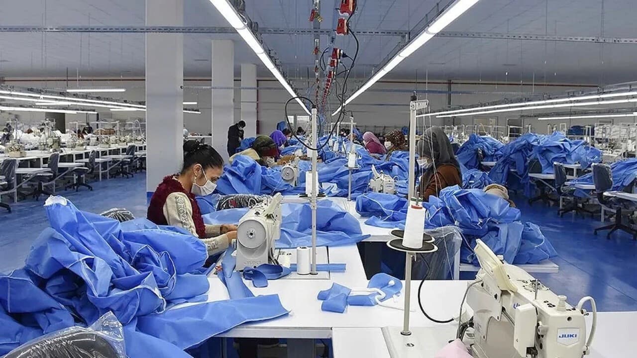 BBX Baby Kids Tekstil'in Bursa'daki genel merkez binası veya fabrikası.