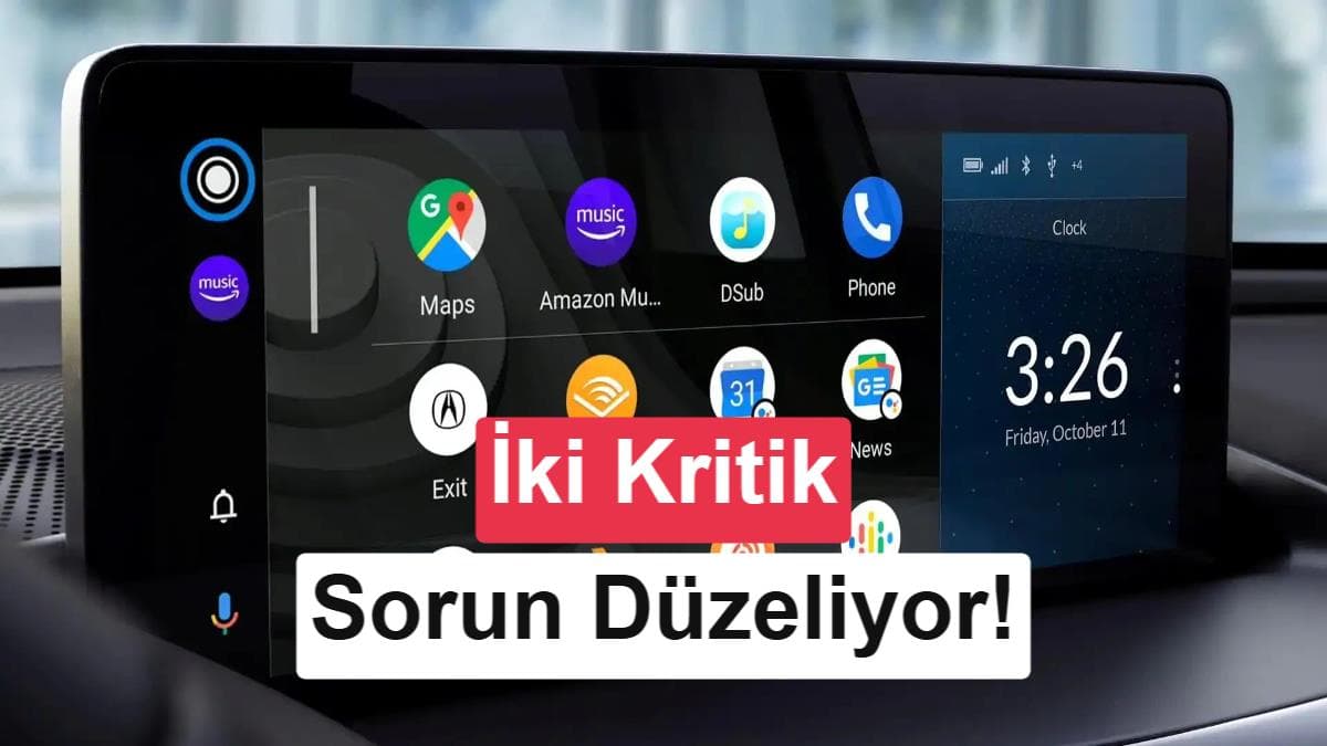 Android Auto 17.4 güncellemesi: Bağlantı sorunları çözülüyor