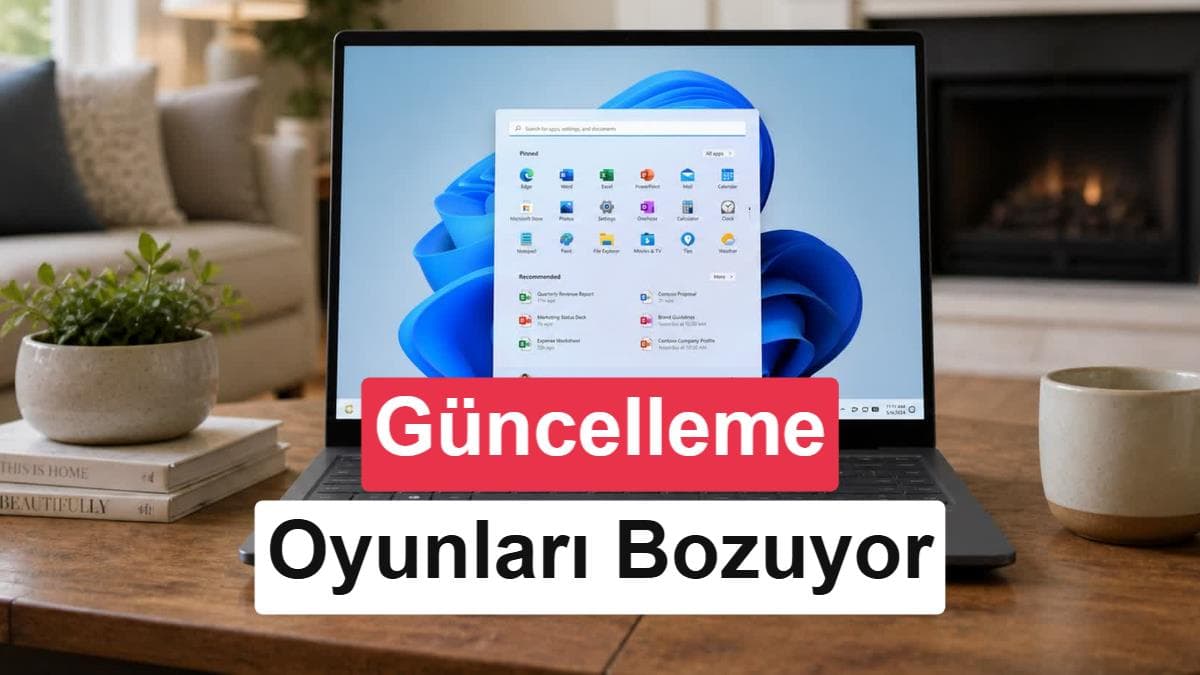 Windows 11'in yeni güncellemesi oyun severleri üzdü!