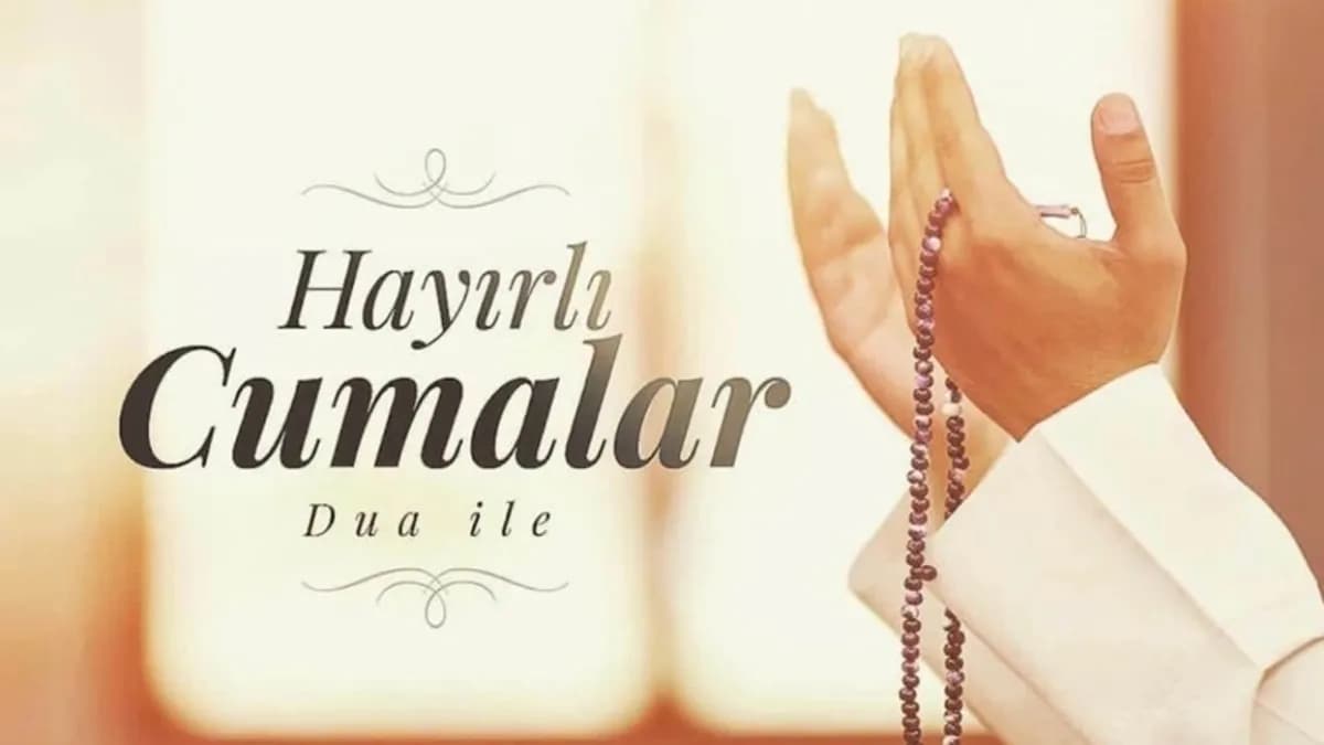 2026 yılı için resimli ve dualı Cuma mesajları örneği.