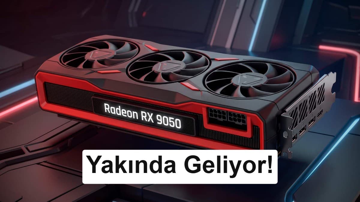 AMD, Radeon RX 9050'in Özelliklerini Açıkladı