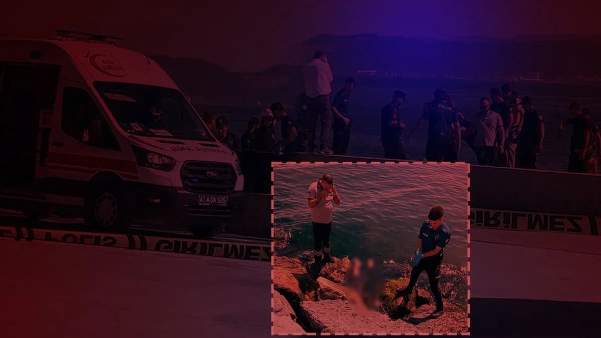 Kocaeli'de denizde ölen üç kardeşin son görüntüleri