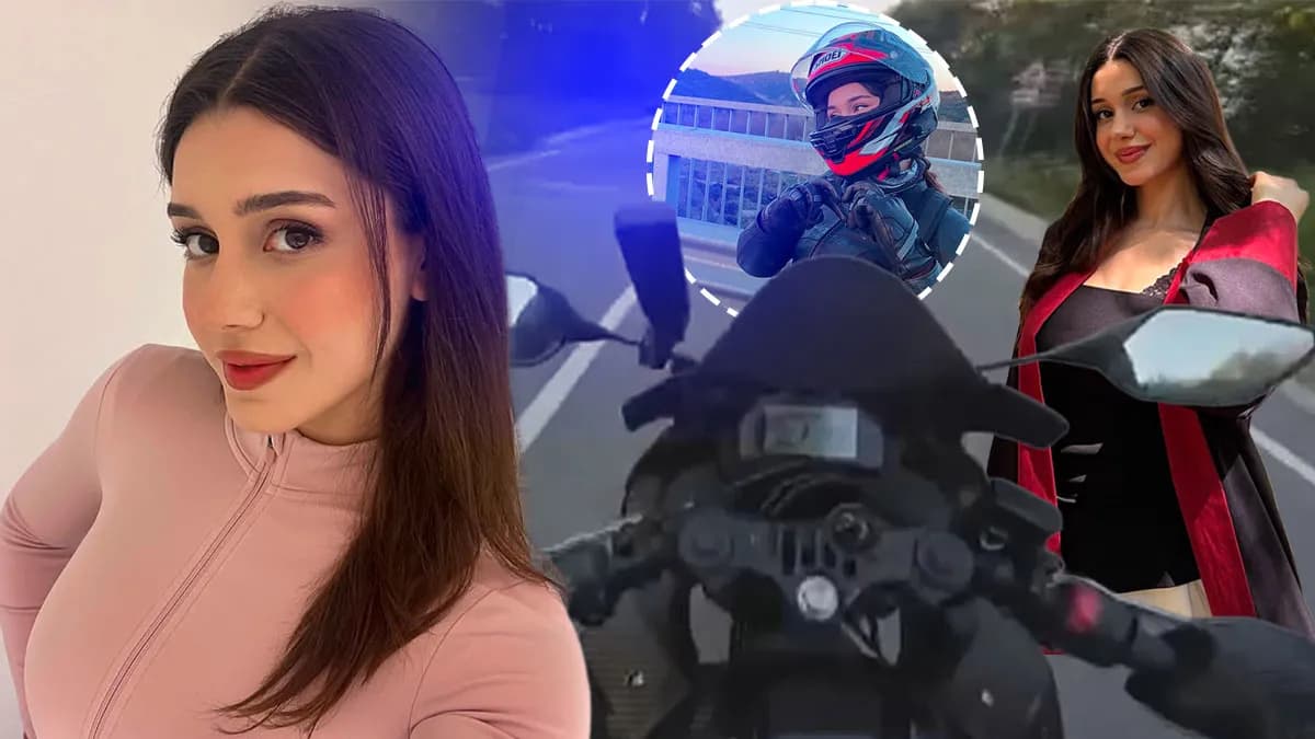 Ceyda Yakova'nın ölümünde kask kamerası görüntüsü ortaya çıktı: Olay nasıl gerçekleşti?