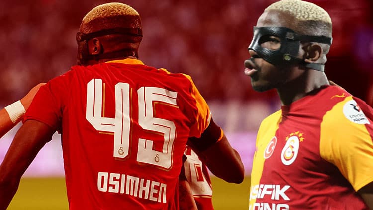 Victor Osimhen Galatasaray'da gol rekoru peşinde!