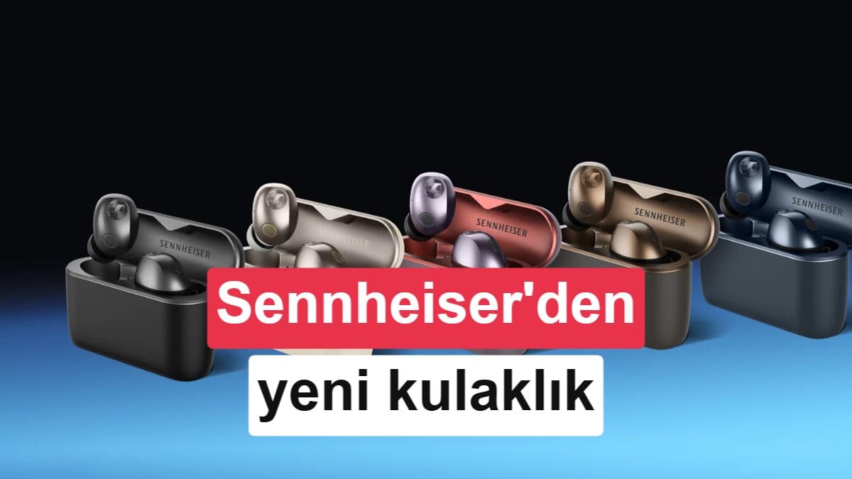 Sennheiser’dan değiştirilebilir bataryalı kablosuz kulaklık