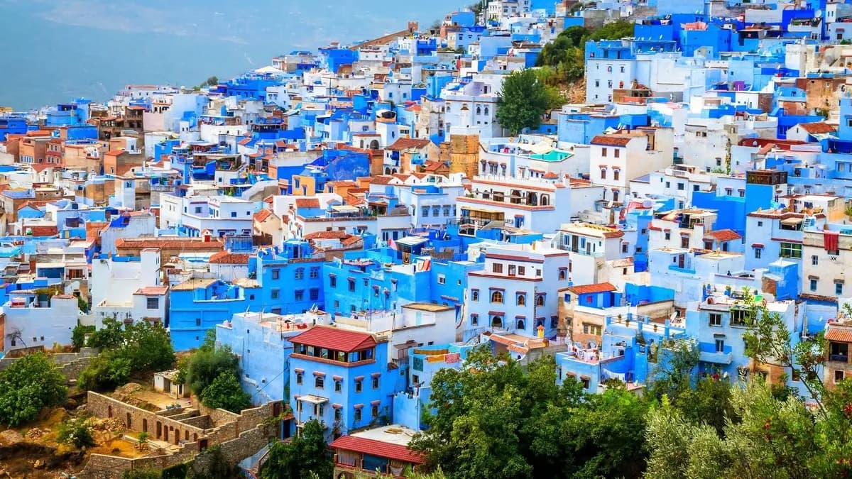 Dünyanın en mavi şehri Chefchaouen nerede, evleri neden mavi? Chefchaouen ne zaman kuruldu?