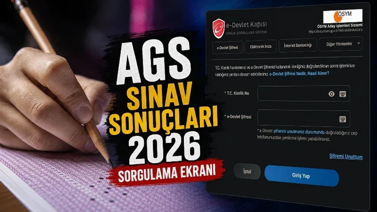 AGS sınav sonuçları 2026 sorgulama ekranı ÖSYM'de ne zaman açılacak? MEB AGS kontenjan ve branş dağılımı açıklandı mı, sonuçlara nereden bakılır?