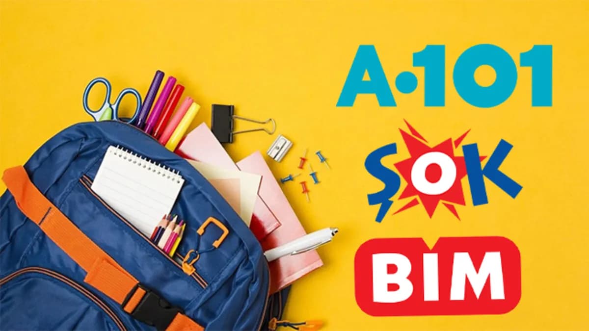 A101, ŞOK, BİM kırtasiye kataloğunda hangi ürünler var, defter, kalem, boya seti ve çanta fiyatları açıklandı mı?