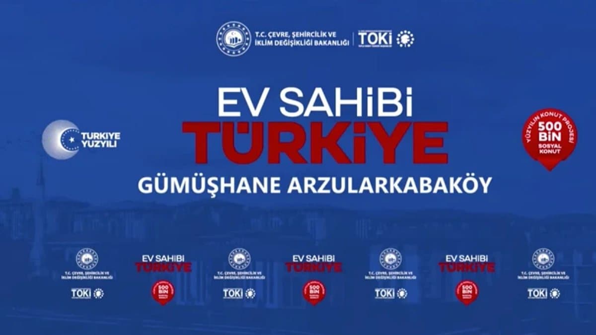 TOKİ Gümüşhane Arzularkabaköy 500 bin konut kura sonuçları isim listesi açıklandı mı, isimler nereden sorgulanır?