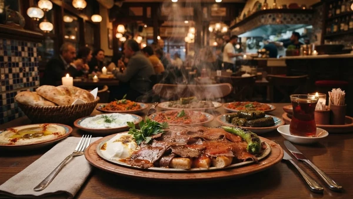Türk mutfağından cağ kebabı