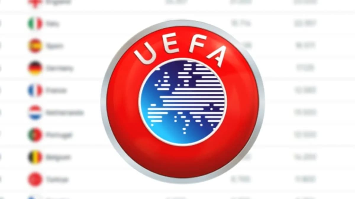 Türkiye UEFA ülke puanı sıralamasında kaçıncı, kaç puanı var? Güncel UEFA ülke puanı açıklandı mı?