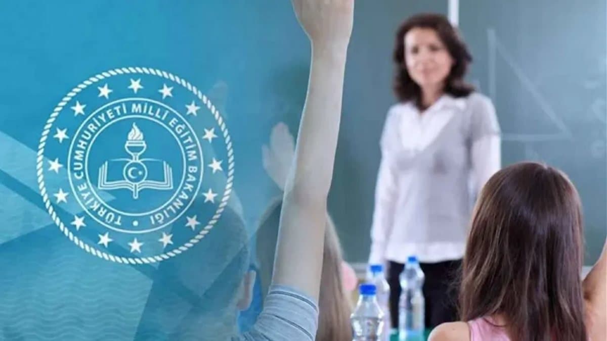Millî Eğitim Bakanlığı ve öğretmen atama sürecini temsil eden genel görsel
