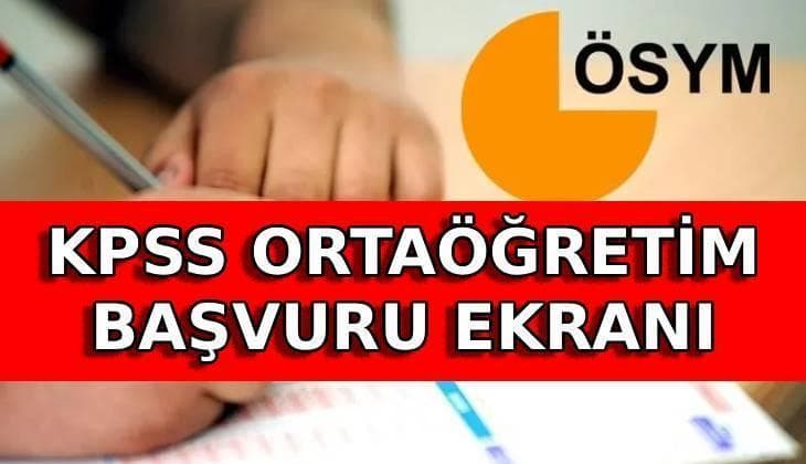 KPSS ortaöğretim başvuru ekranı açıldı mı? ÖSYM AİS lise başvuruları ne zaman, nasıl yapılır; 2026 sınav takvimi nedir?