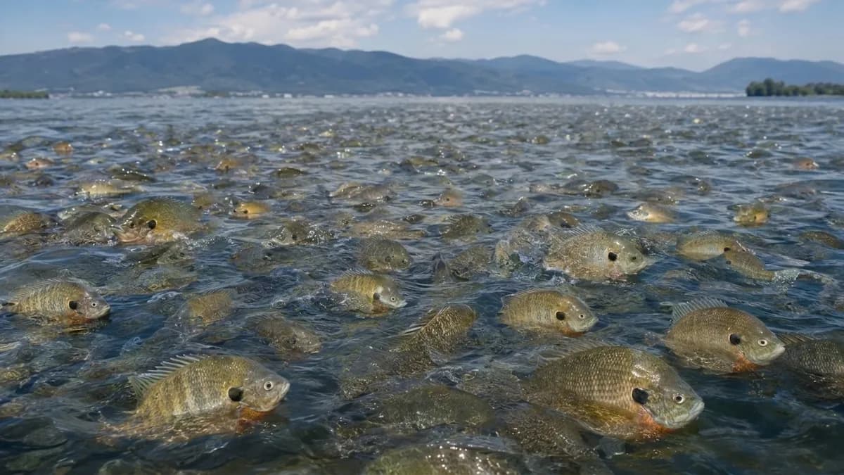 Hediye edilen 18 bluegill balığı Biwa Gölü'nde nasıl istilaya yol açtı, 60 yıllık mücadelede ne oldu?