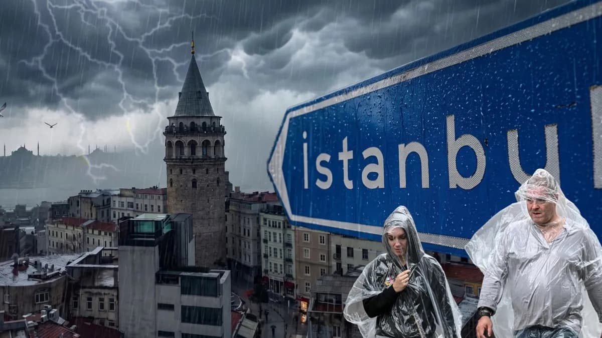 İstanbul hava durumu hafta sonu nasıl olacak? Yağış ne zaman bitecek, rüzgâr kaç km/s hıza ulaşacak?