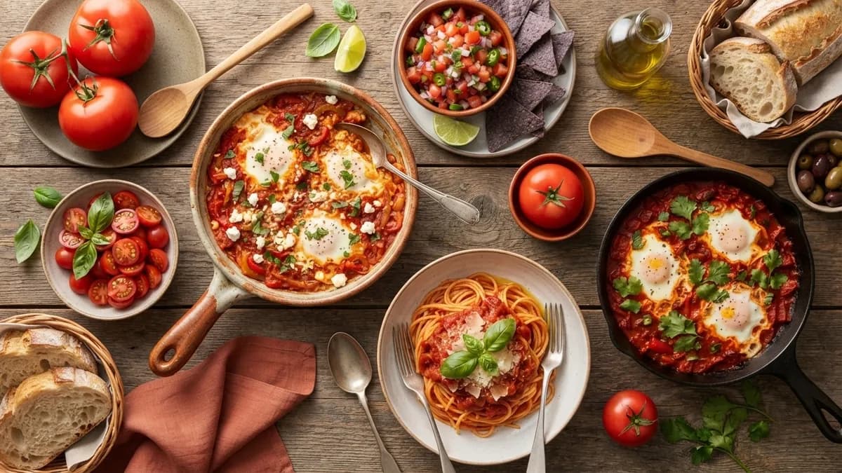 Dünyanın en iyi domatesli yemekleri açıklandı: Türkiye listeyi kırmızıya boyadı! İskender kebap kaçıncı sırada?