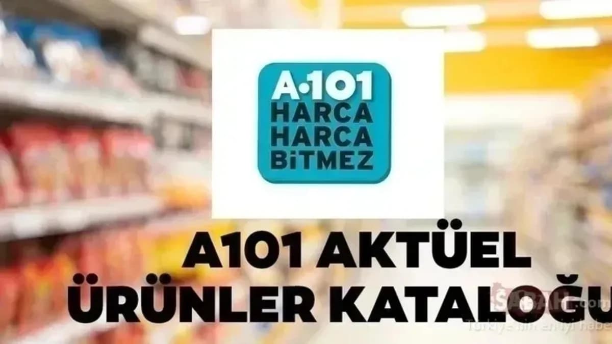 A101 aktüel kataloğu 3 Eylül 2026: Bu hafta A101'de neler var? Aldın Aldın'da dikiş makinesi ve motosiklet var mı?