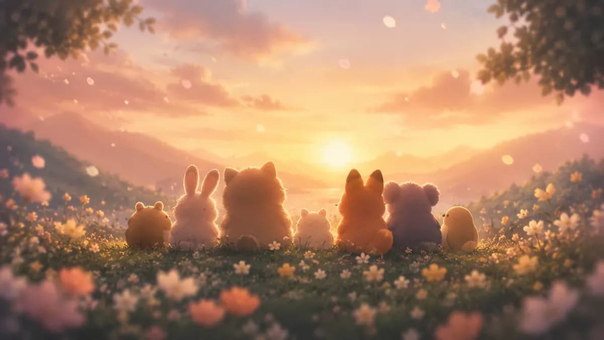 Fennec tilkisi, panda, kuokka ve diğer hayvan türlerinden oluşan liste görseli.