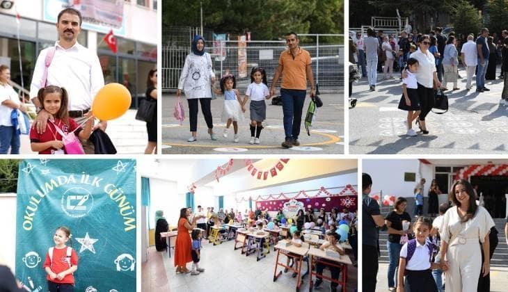 Ortaokulda uyum programına katılan 5. sınıf öğrencileri