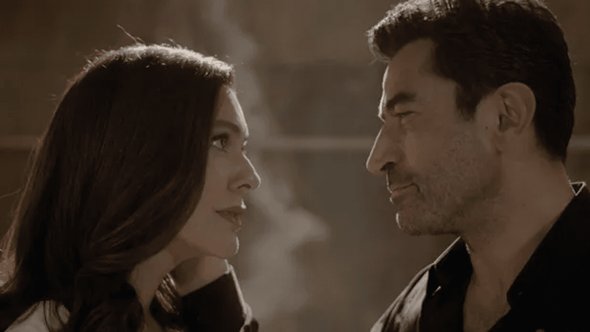 Kenan İmirzalıoğlu ve Bergüzar Korel’in yer aldığı A.B.İ dizisi afişi