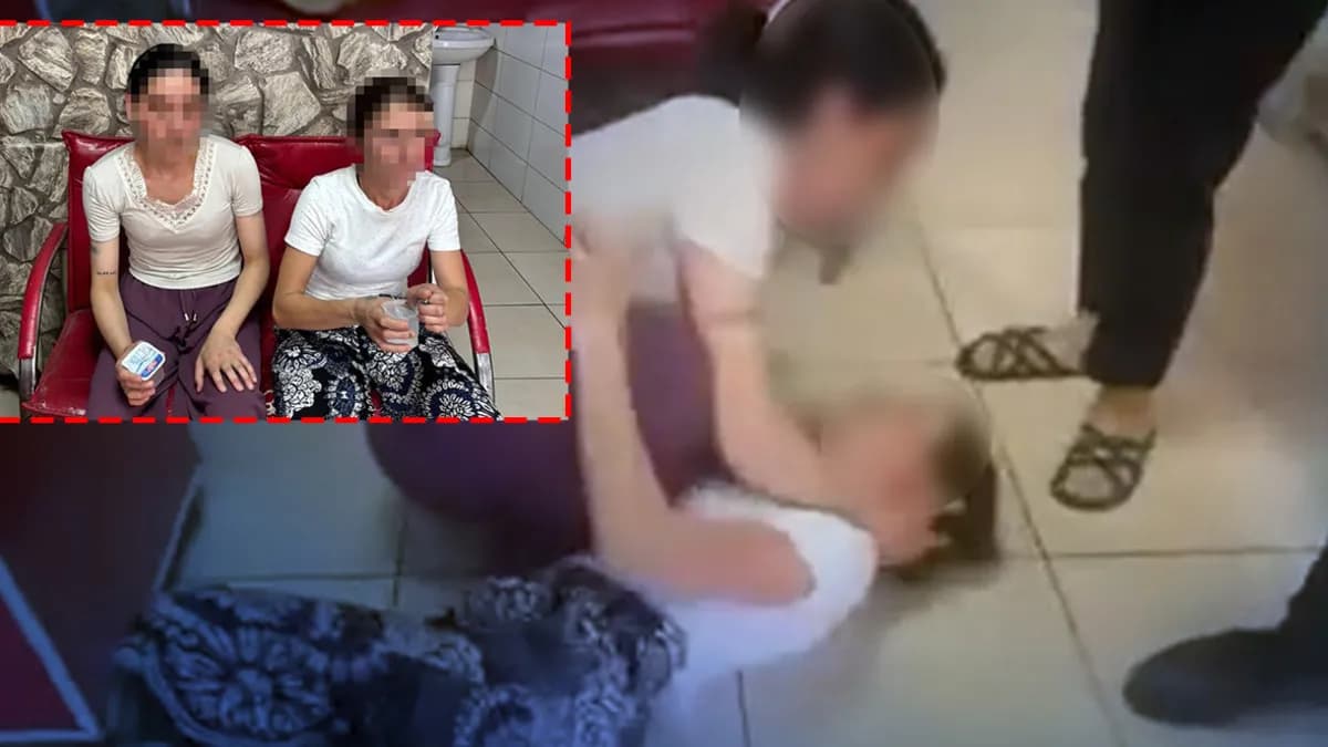 Adana'da hırsızlık iddiasıyla gözaltına alınan şüphelilerle ilgili olay yeri görüntüsü