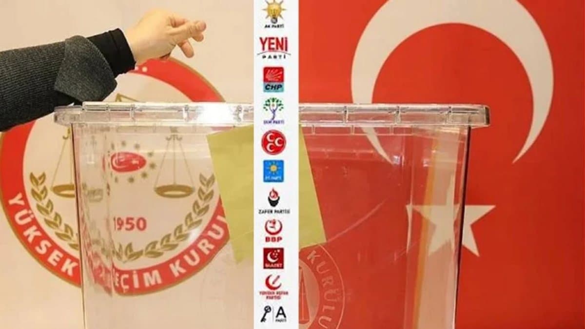 Son seçim anket sonuçlarında partilerin güncel oy oranları nedir? AK Parti, Yeni Parti, CHP, MHP, İYİ Parti ve DEM kaç oy aldı?