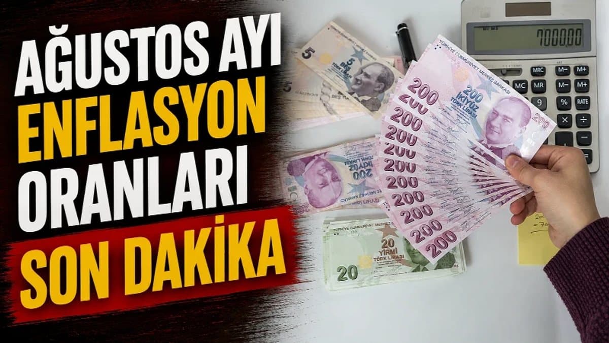 Ağustos 2026 enflasyon oranı açıklandı mı, yüzde kaç çıktı? TÜİK verileri ne zaman ve saat kaçta açıklanacak?
