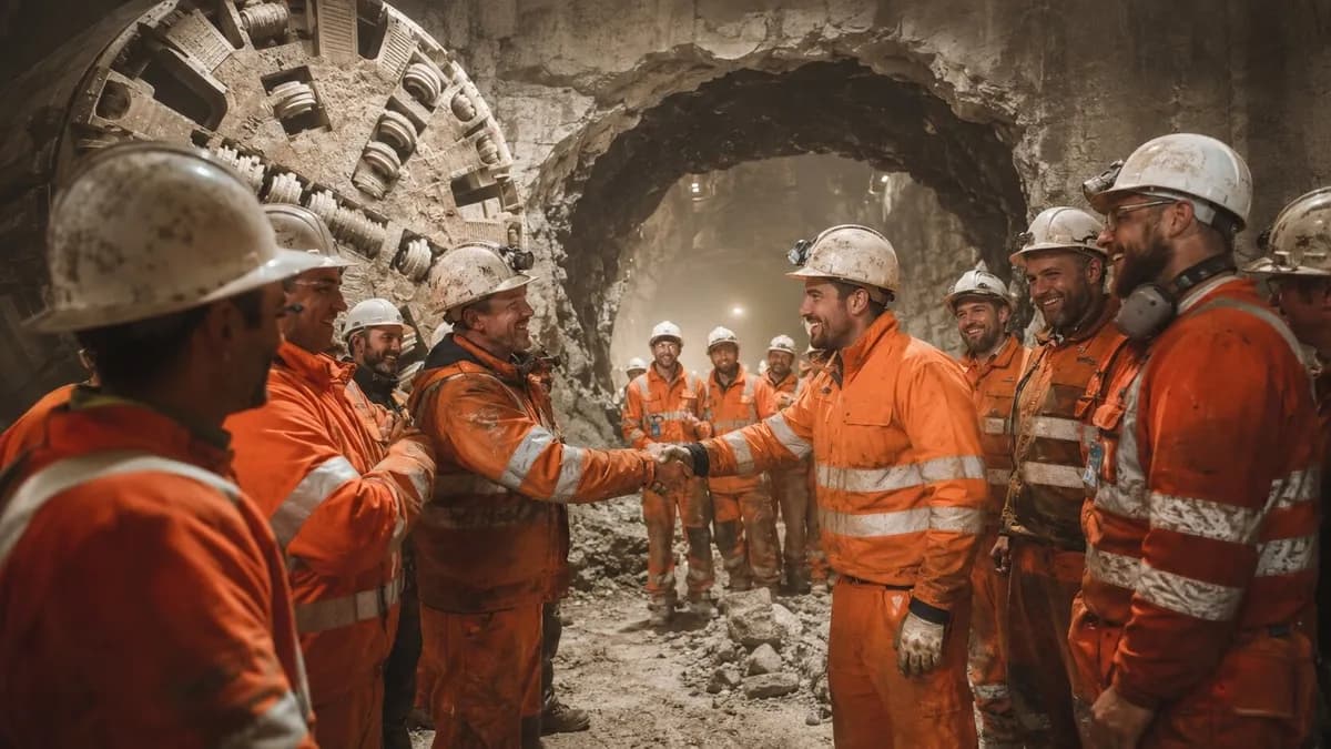 Brenner Base Tüneli'nde dağı delip 2 ülkeyi birleştiren Wilma 706 gün sonra neyi başardı, sıradaki adım ne?