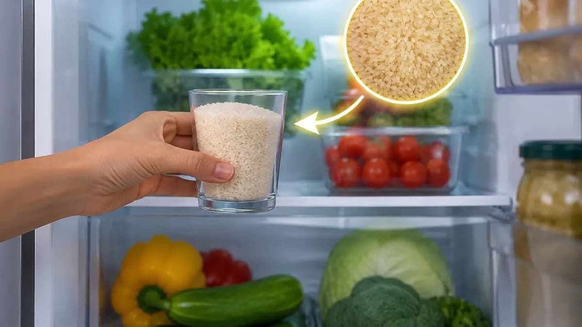 Buzdolabına pirinç koymak ne işe yarar? Çiğ pirinç buzdolabındaki nemi ve kötü kokuları nasıl azaltır, nereye konur?