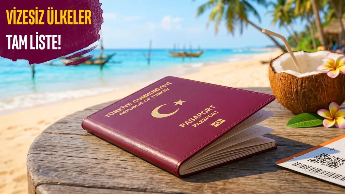 2026'da Türk vatandaşları hangi ülkelere vizesiz gidebilir? Listeye yeni eklendiği belirtilen 2 ülke neresi?