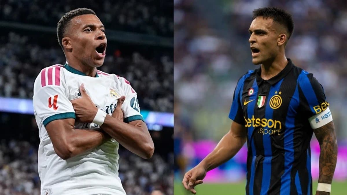 Santiago Bernabéu Stadyumu'nda Real Madrid ile Inter arasında oynanacak UEFA Şampiyonlar Ligi karşılaşması