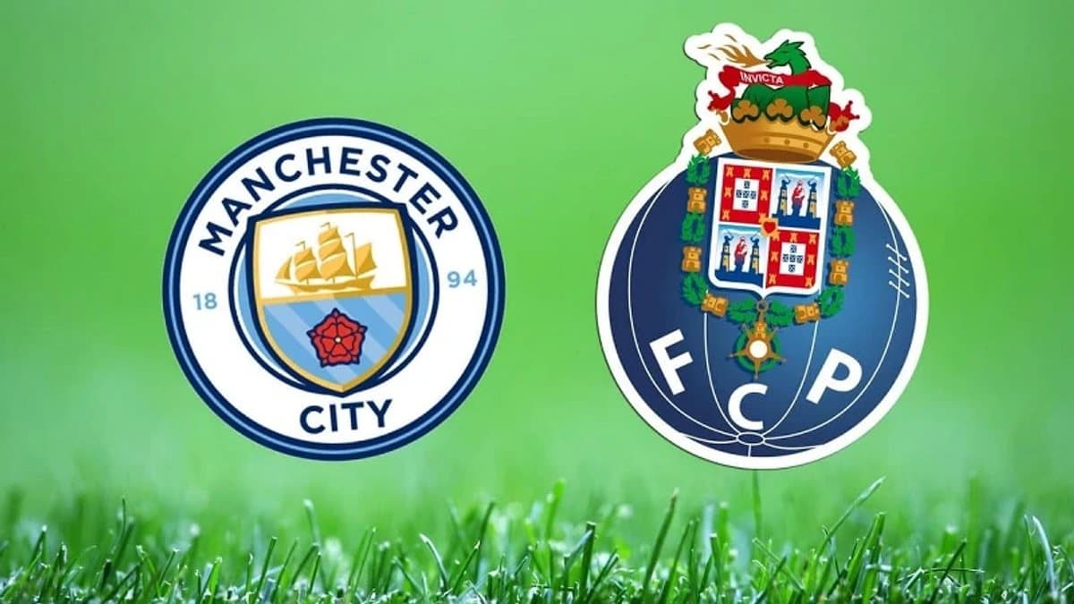 Estádio do Dragão'da oynanacak Porto - Manchester City UEFA Şampiyonlar Ligi maçından genel görünüm.