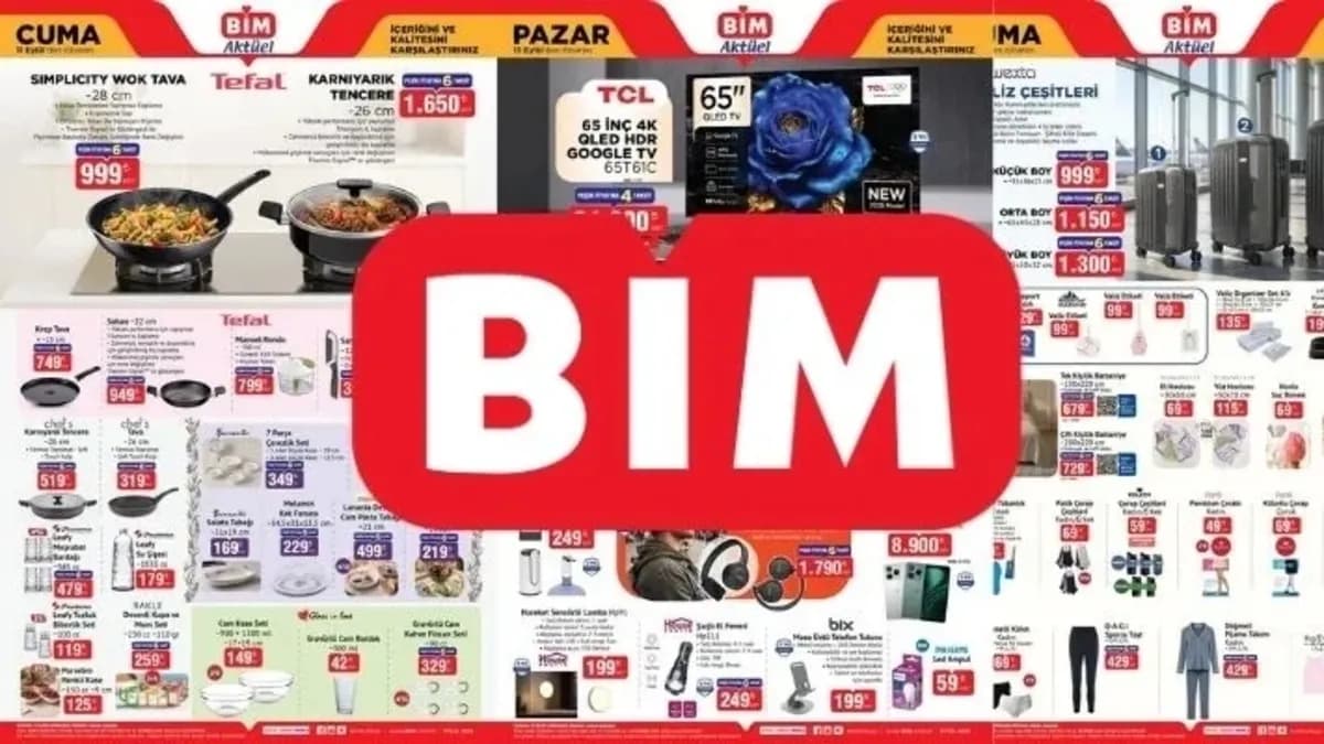BİM aktüel kataloğunda bu hafta neler var, fiyatları nasıl? 9-11-13-15-16 Eylül 2026 katalogunda su arıtma cihazı bulunuyor mu?
