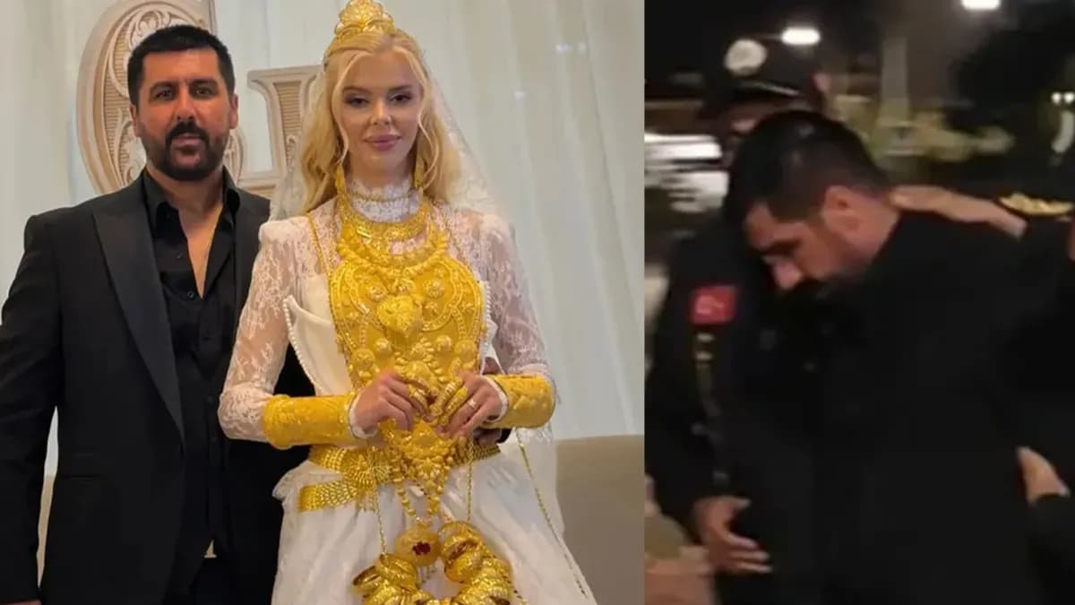 Sosyal medyada Vanlı Kara Haydar olarak tanınan Mehmet Fatih Tançalan ve eşi fenomen Çağla Öz'e ilişkin gözaltı ve tutuklama haberini anlatan görsel