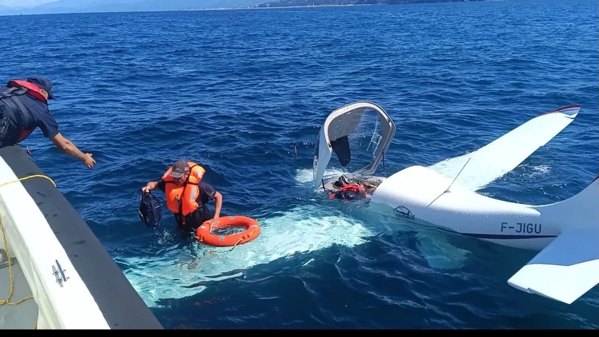 Rize'de denize acil iniş yapan uçaktaki 2 kişi taburcu edildi mi, olay nasıl gelişti? Çayeli açıklarında motor arızası yaşayan hafif uçak