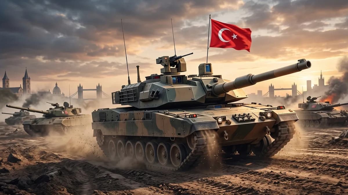 Global Firepower 2026 tank sıralaması haberine ilişkin zırhlı araç görseli