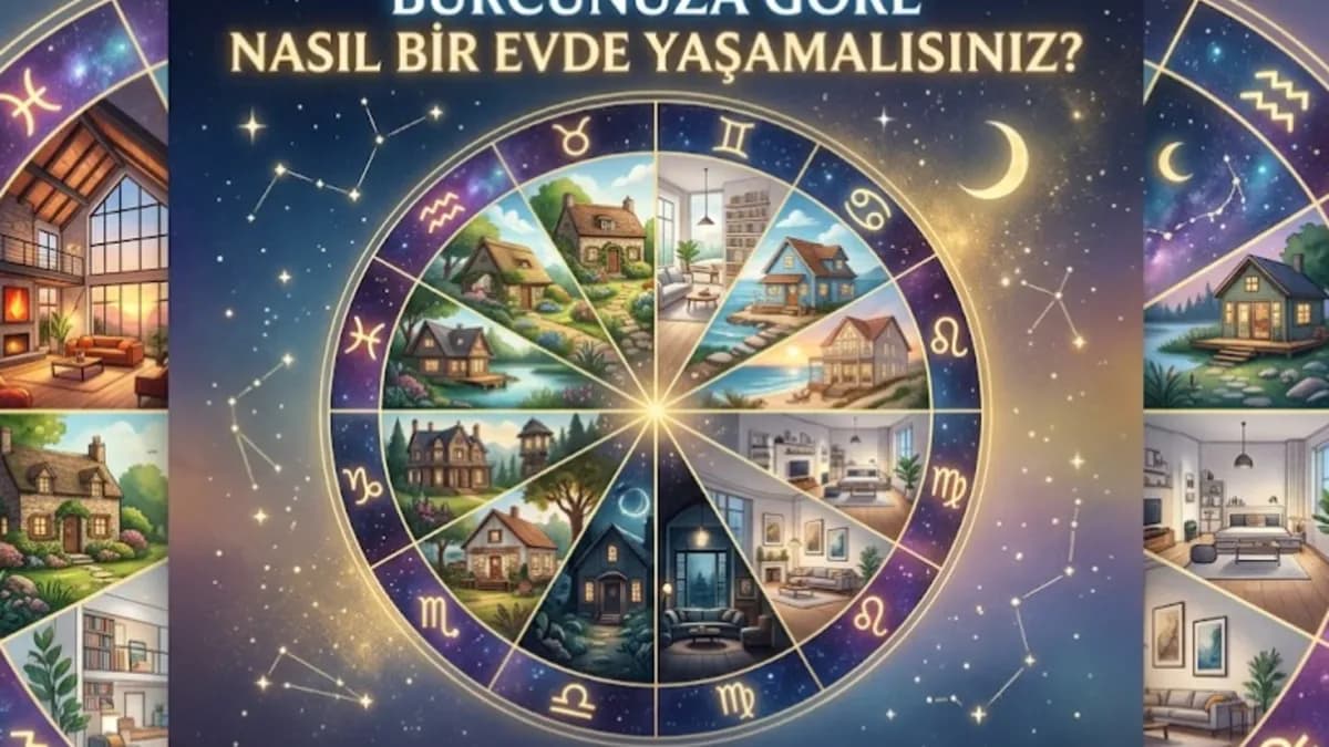 Hangi burç hangi evde yaşamalı? Ateş, toprak ve hava grubu burçlara hangi ev tipleri uygun?
