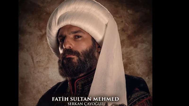 TRT 1'de yayınlanan Mehmed: Fetihler Sultanı dizisine ait tanıtım görseli