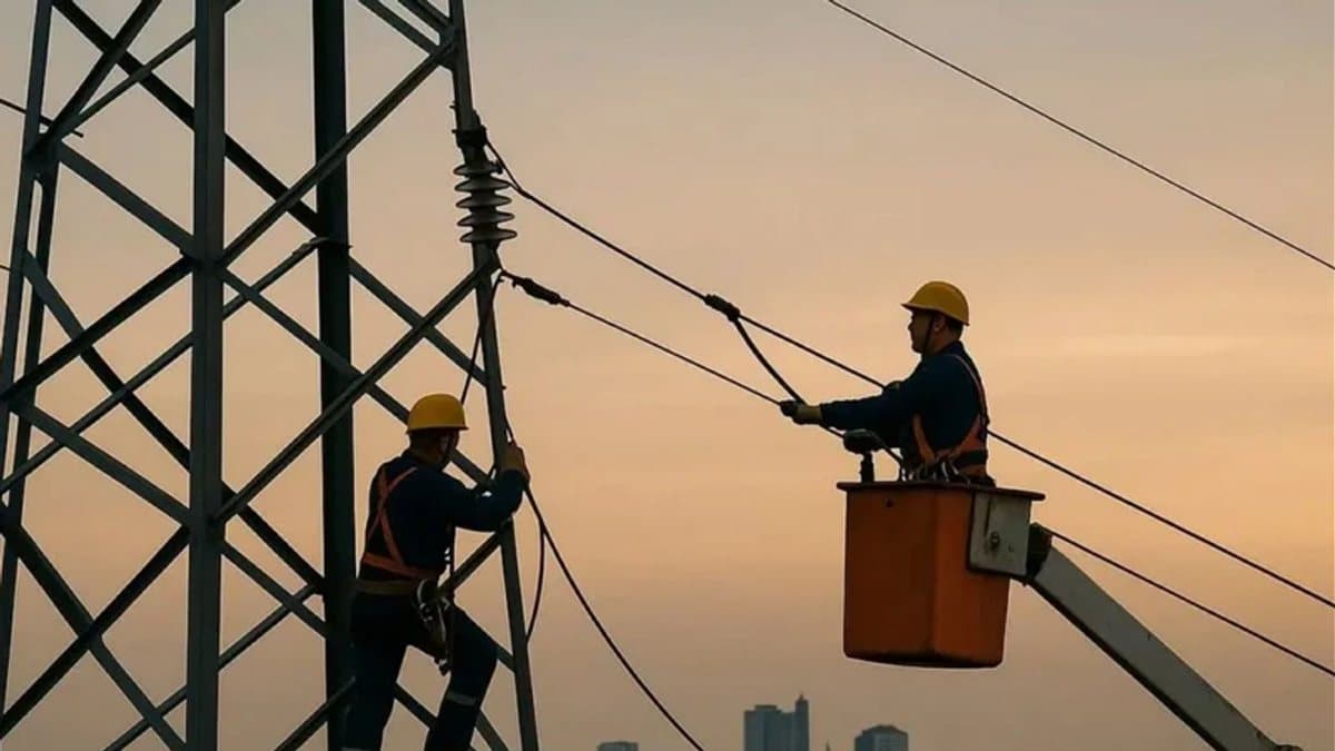İzmir'de elektrik dağıtım hatları ve planlı kesinti duyurusu temalı görsel