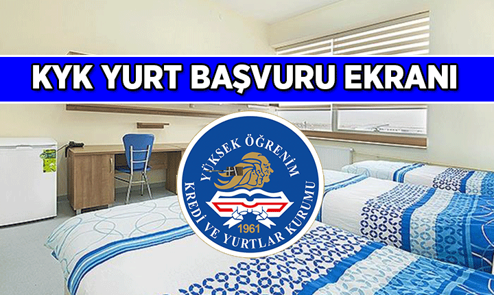KYK yurt başvurusu ve üniversite öğrencilerinin barınma sürecini temsil eden görsel