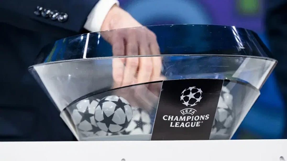 Şampiyonlar Ligi kura çekimi öncesinde Galatasaray ve Fenerbahçe temsili görseli.
