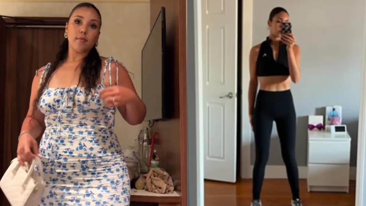 Kilo verme sürecini anlatan iki çocuk annesi Angelina Marie'nin paylaşımına ilişkin temsili görsel
